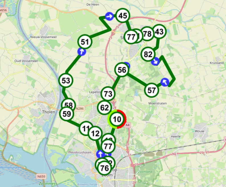 fietsen door west brabant en bezoek fort Pinsen en Henricus