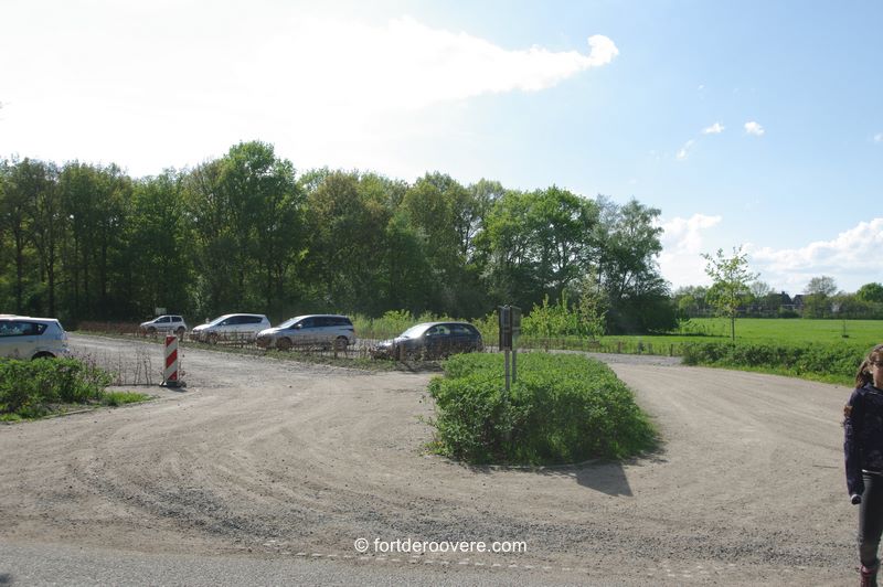 parkeren op het fort de roovere